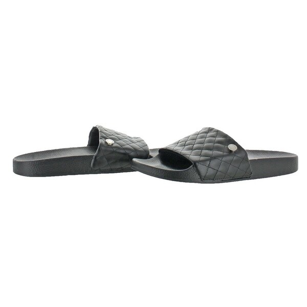 steve madden quilted slides