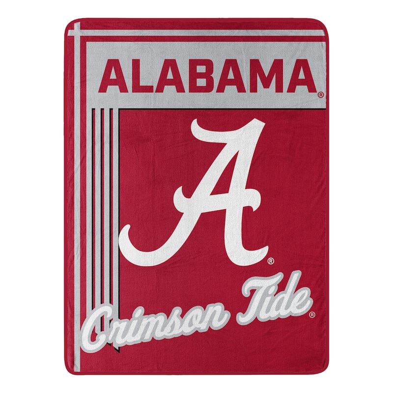 NCAA Alabama Crimson Tide 46" x 60" Microfiber Throw Blanket