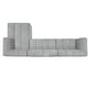 preview thumbnail 57 of 60, Christopher Knight Home - 122" Modern L-Shaped Sectional Sofa with Chaise Lounge, No assembly