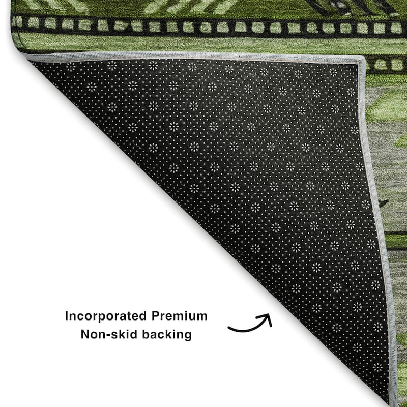 Premium Washable Super Soft Global Inspirations Mayfield Rug