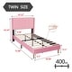 preview thumbnail 22 of 145, Alazyhome Upholstered Platform Bed Frame