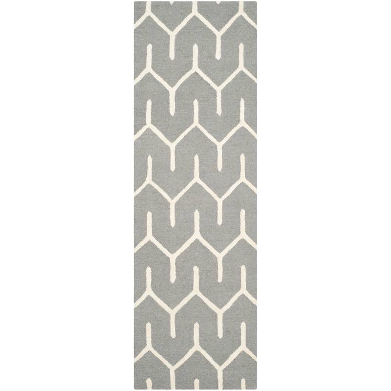 SAFAVIEH Handmade Cambridge Engela Modern Moroccan Wool Rug