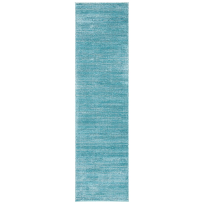 SAFAVIEH Vision Sunanda Modern Ombre Tonal Rug - 2'2" x 10' Runner - Aqua