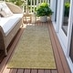 preview thumbnail 101 of 135, Machine Washable Indoor/ Outdoor Ombre Trellis Chantille Rug
