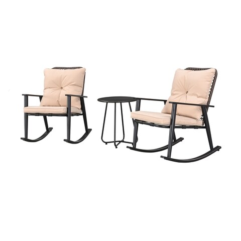 Y23 Patio Festival Outdoor Metal Seating Group with Cushions