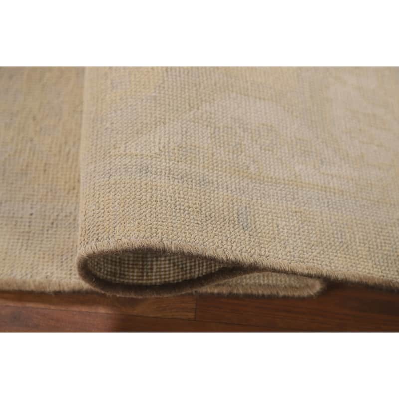 Hand Knotted Oriental 100% Wool Carpet Traditional Floral Peach Tabriz Area Rug - 4' 6'' X 3' 0''