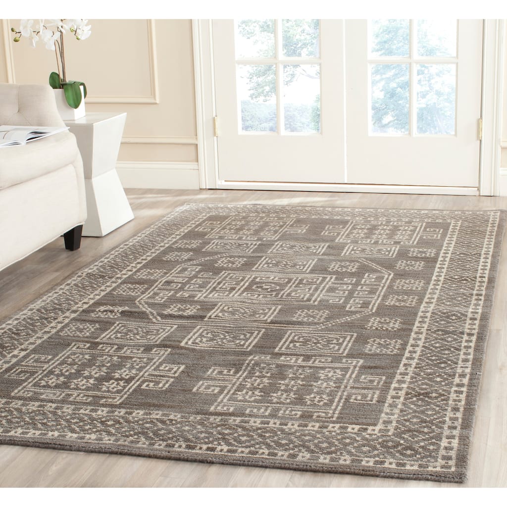 SAFAVIEH Hand-knotted Kenya Chizuru Southwestern Tribal Wool Rug