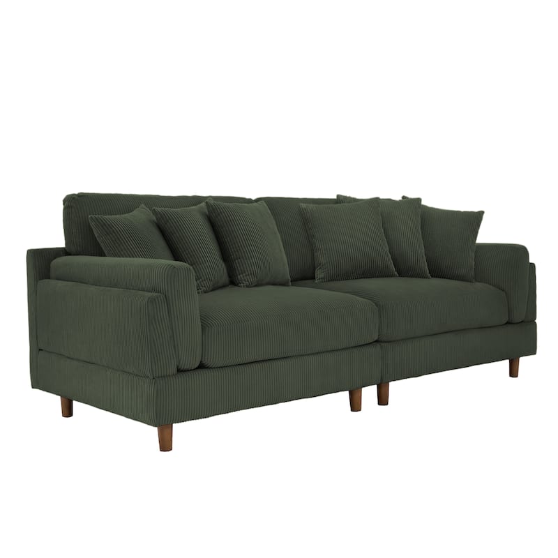 90 inch Deep Seat Sofa Comfy Couch for Living Room