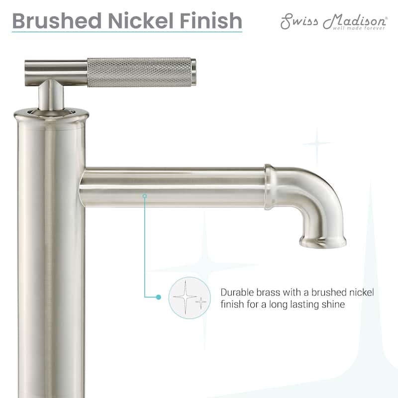 Avallon Single Hole, Single-Handle Sleek, High Arc Bathroom Faucet