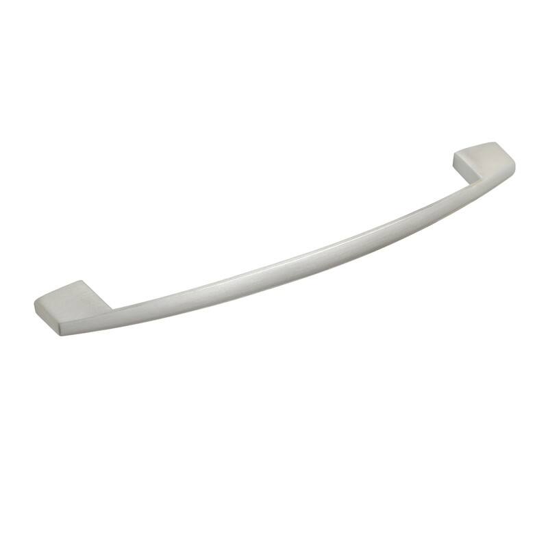 Utopia Alley Apollo Pull Handle - Decorative Cabinet Drop Pull Handles for Cabinets, Brushed Nickel, 6.4" Center to Center