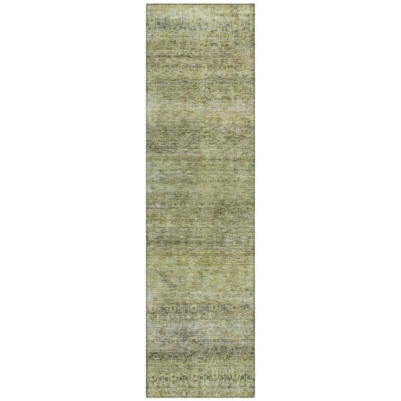 Machine Washable Indoor/ Outdoor Ombre Chantille Rug