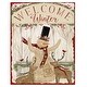 preview thumbnail 1 of 2, Snowman Welcome by Beth Albert Canvas
