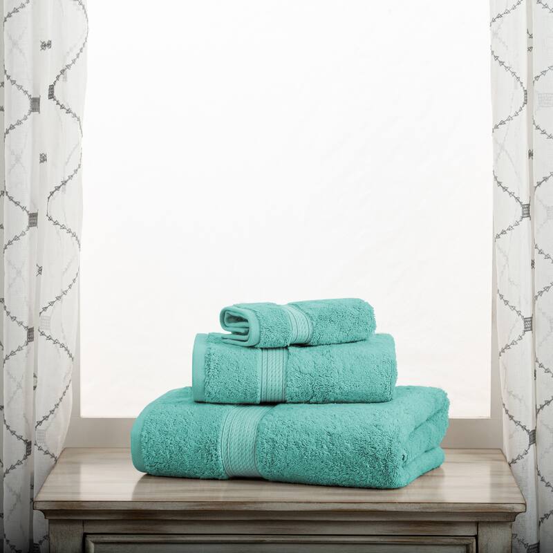 Marche Egyptian Cotton 3 Piece Towel Set by Superior