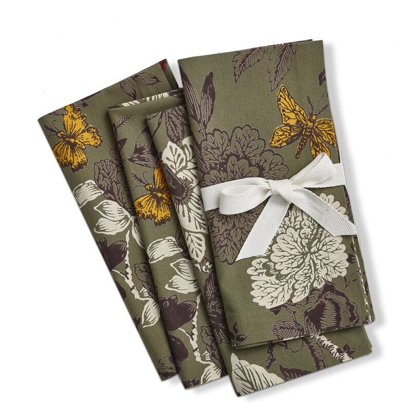 Autumn Toile Napkin Set Of 4 - 20 x 20