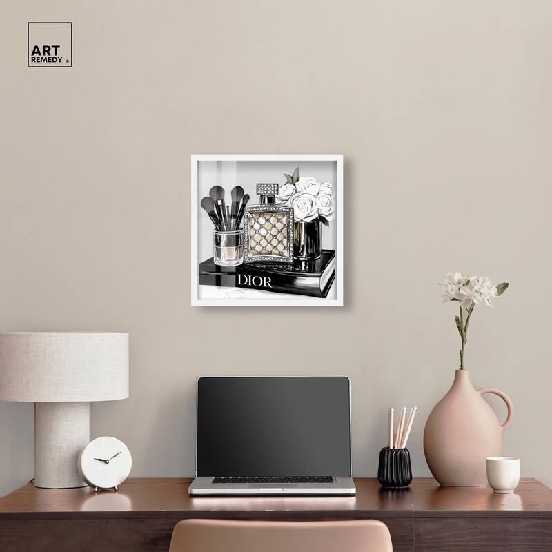 Classy Ink Glam Setup Shadowbox by Art Remedy