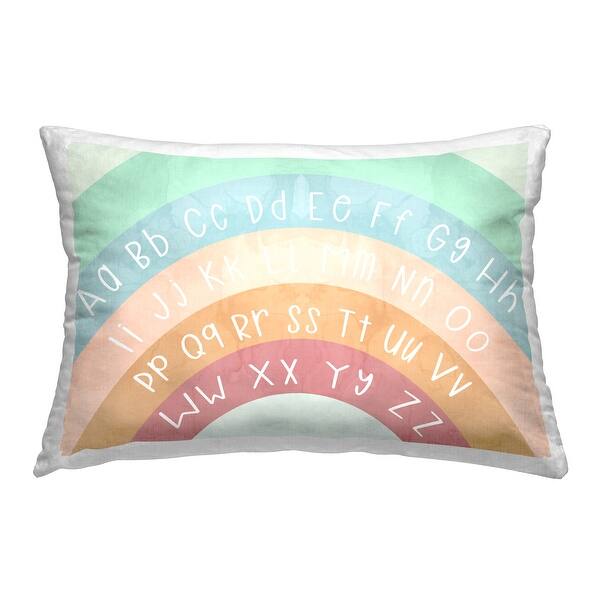 Stupell Rainbow Alphabet Letters Design by Lil' Rue - Bed Bath & Beyond ...
