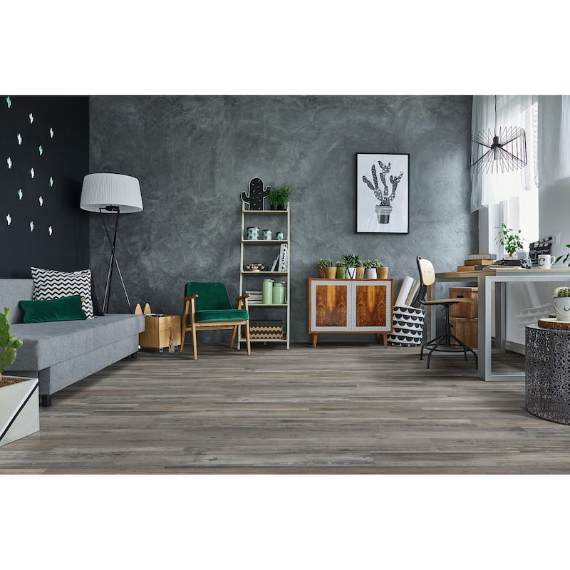 Ackland AKVGL6X48-2012-CA Brushwood - 6" x 48" - 2mm 12mil - Glue Down