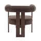 preview thumbnail 19 of 24, Gilbert Modern Upholstered Round Arm Accent Chair by Christopher Knight Home