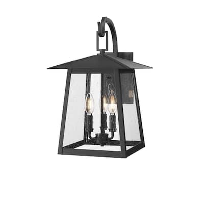 Z-Lite 5015M Rainer 3 Light 19" Tall Marine Grade Outdoor Wall Sconce
