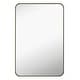 preview thumbnail 25 of 31, Mirror Trend Round Flat Metal-framed Wall Mirror