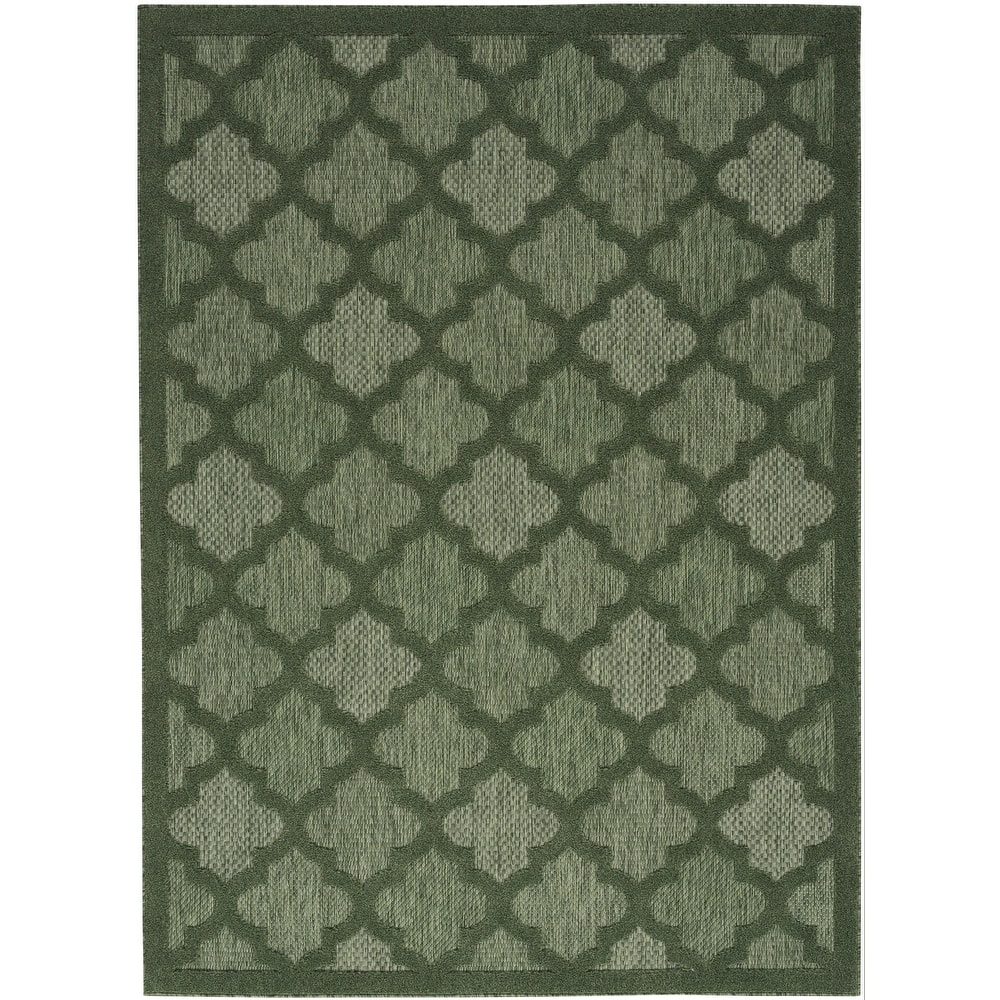 Nourison Easy Care Indoor/Outdoor Moroccan Trellis Area Rug