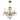 Worldwide W83100C16GT Four Light Chandelier Clarion Polished Chrome - One Size