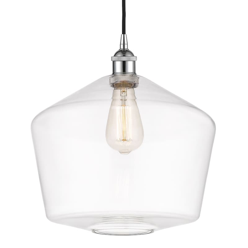 Innovations Lighting 616-1P-14-12 Cindyrella Pendant Cindyrella 12" - Polished Chrome / Clear