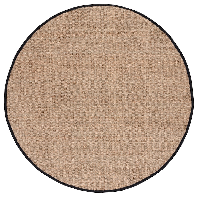 SAFAVIEH Natural Fiber Marina Basketweave Seagrass Rug