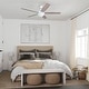 preview thumbnail 26 of 30, Copper Grove Mills 52-inch Modern White LED Ceiling Fan with Remote