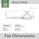 preview thumbnail 29 of 96, Hunter Cassius Outdoor Ceiling Fan, Damp Rated - Industrial, Farmhouse, Contemporary