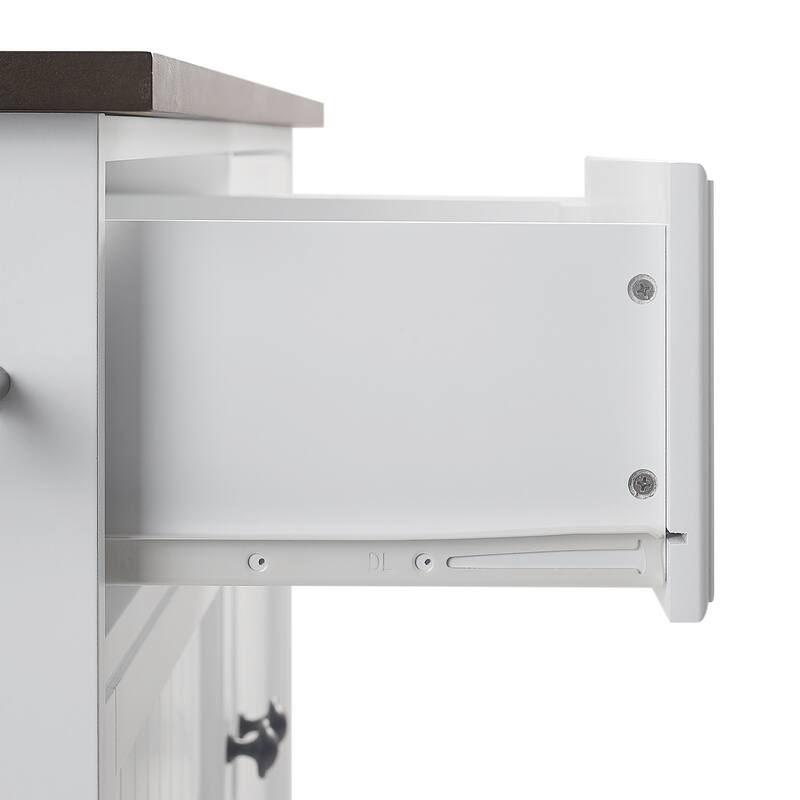 Crosley Shoreline Kitchen Island - 18"d x 40"W x 36.13"h