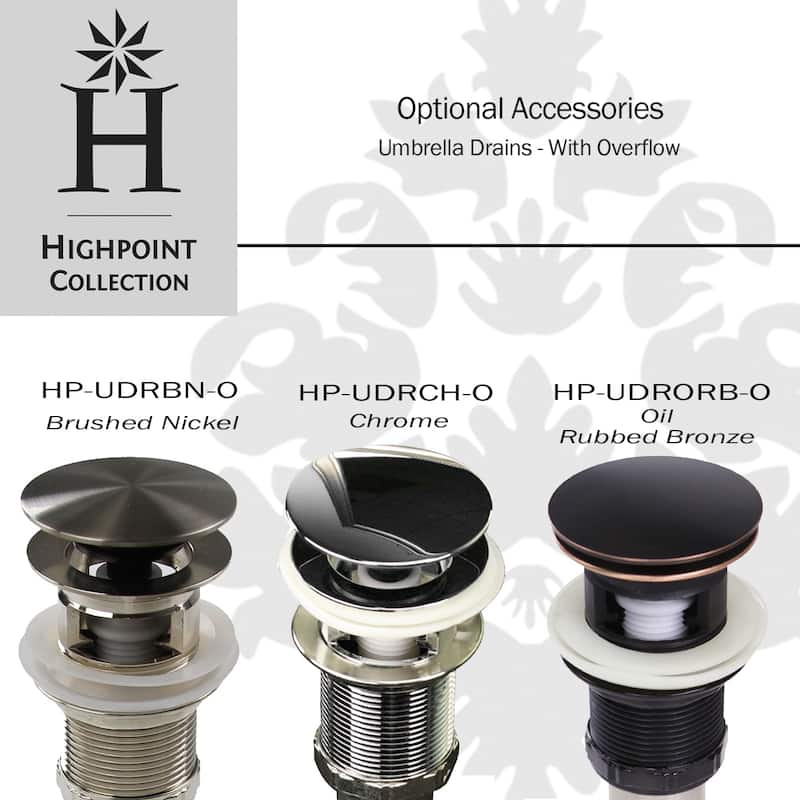 Highpoint Collection Undermount Vanity Sink