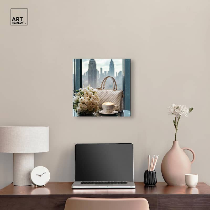 Glam by the Window New York Canvas by Art Remedy, Gallery Wrapped