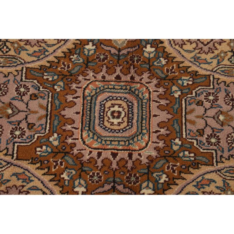 Anatolian Turkish Vintage Area Rug Handmade Bedroom Wool Carpet - 6'8" X 10'0"