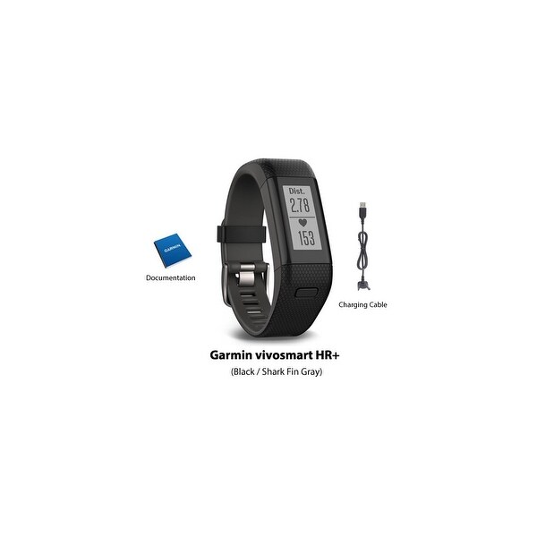 garmin vivosmart hr black