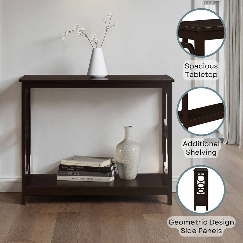 Convenience Concepts Omega Console Table with Shelf