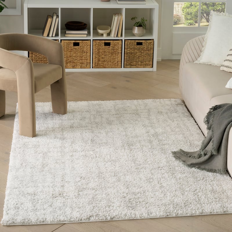 Nourison Modern Shag Indoor only Abstract Area Rug
