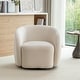preview thumbnail 2 of 107, SEYNAR Modern Glam Velvet Upholstered 360 Degree Swivel Accent Armchair