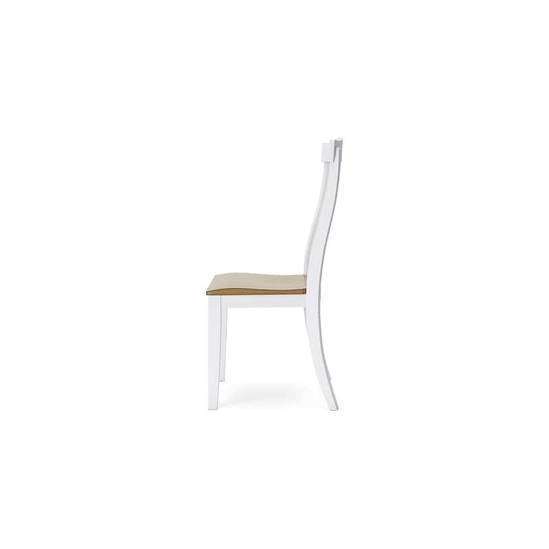 Signature Design by Ashley Ashbryn White/Natural Dining Table and 2 Chairs and Bench