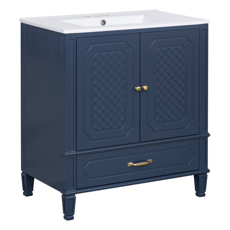 Christopher Knight Home - 30" Bathroom Vanity with Storage Solution