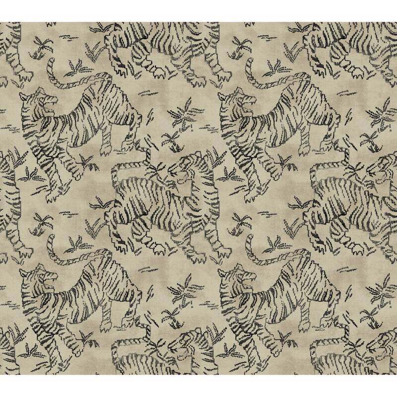 Stains Orly Tigers 27 In W X 27 Ft L Wallpaper