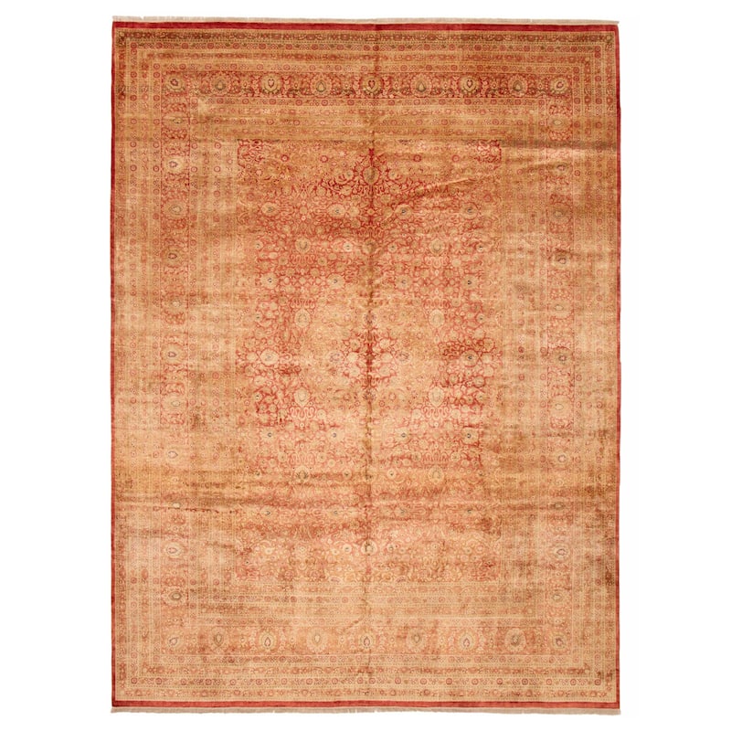 ECARPETGALLERY Hand-knotted Pako Persian 18 Of 20 Red Wool Rug - 10'2 x 13'5 - Red - 10'2 x 13'5