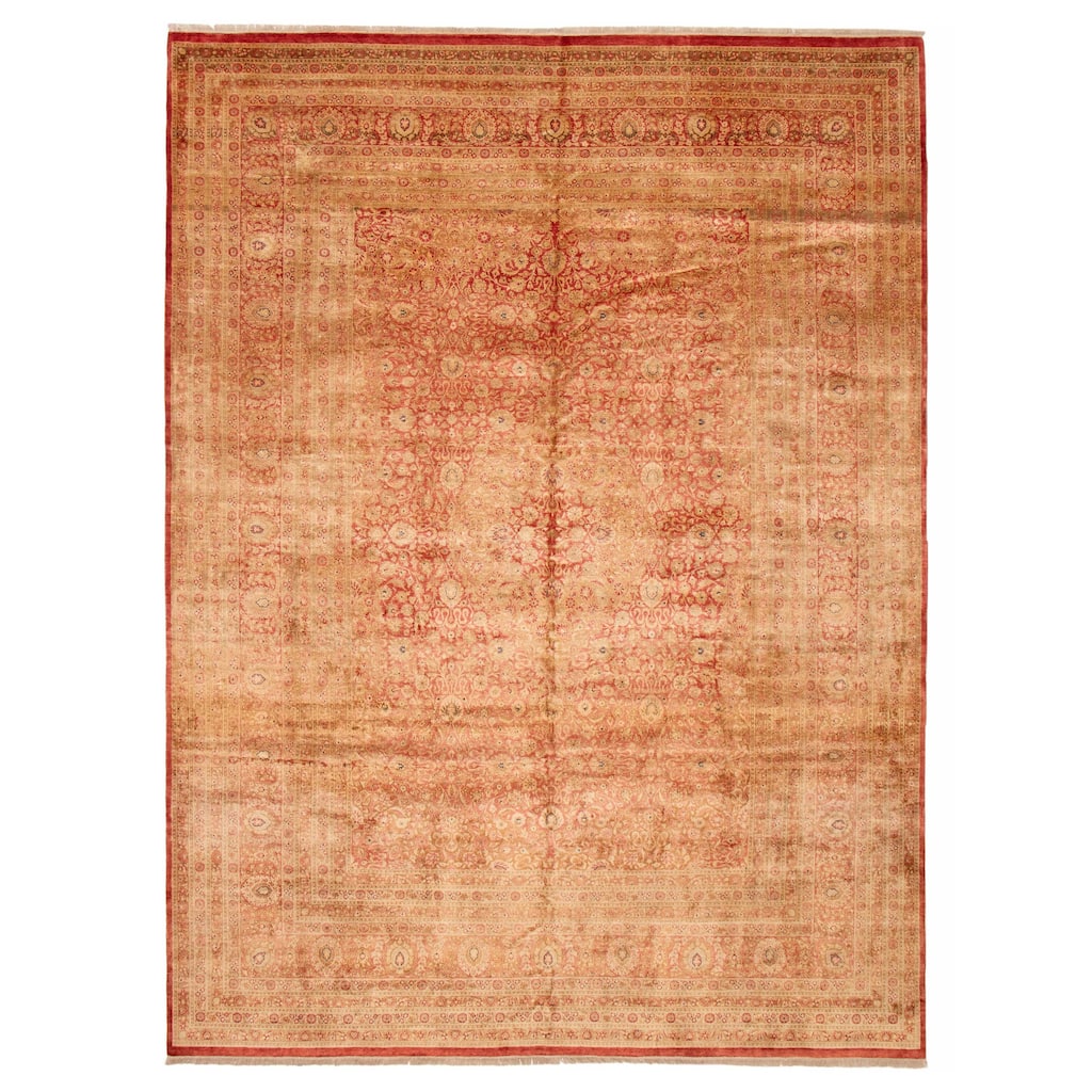 ECARPETGALLERY Hand-knotted Pako Persian 18 Of 20 Red Wool Rug - 10'2 x 13'5