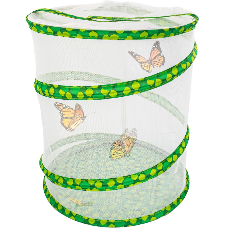 Butterfly Growing Garden Habitat Kit - Large Butterfly Garden and Caterpillar Growing Enclosure for Kids