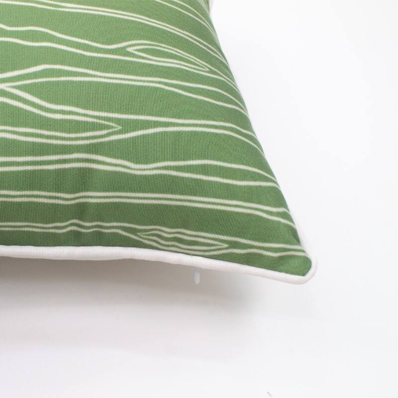 Jiti Outdoor Modern Minimal Waterproof Sunbrella Custom Design Tree Trunk Graphic Patterned Decorative Accent Lumbar Pillows