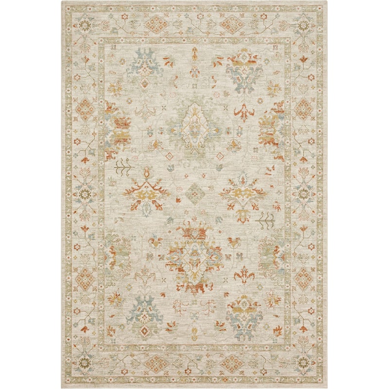 Karastan Tunceli Ornamental Area Rug - 7' 10" x 10' 3" - Cream - Runner/Rectangle