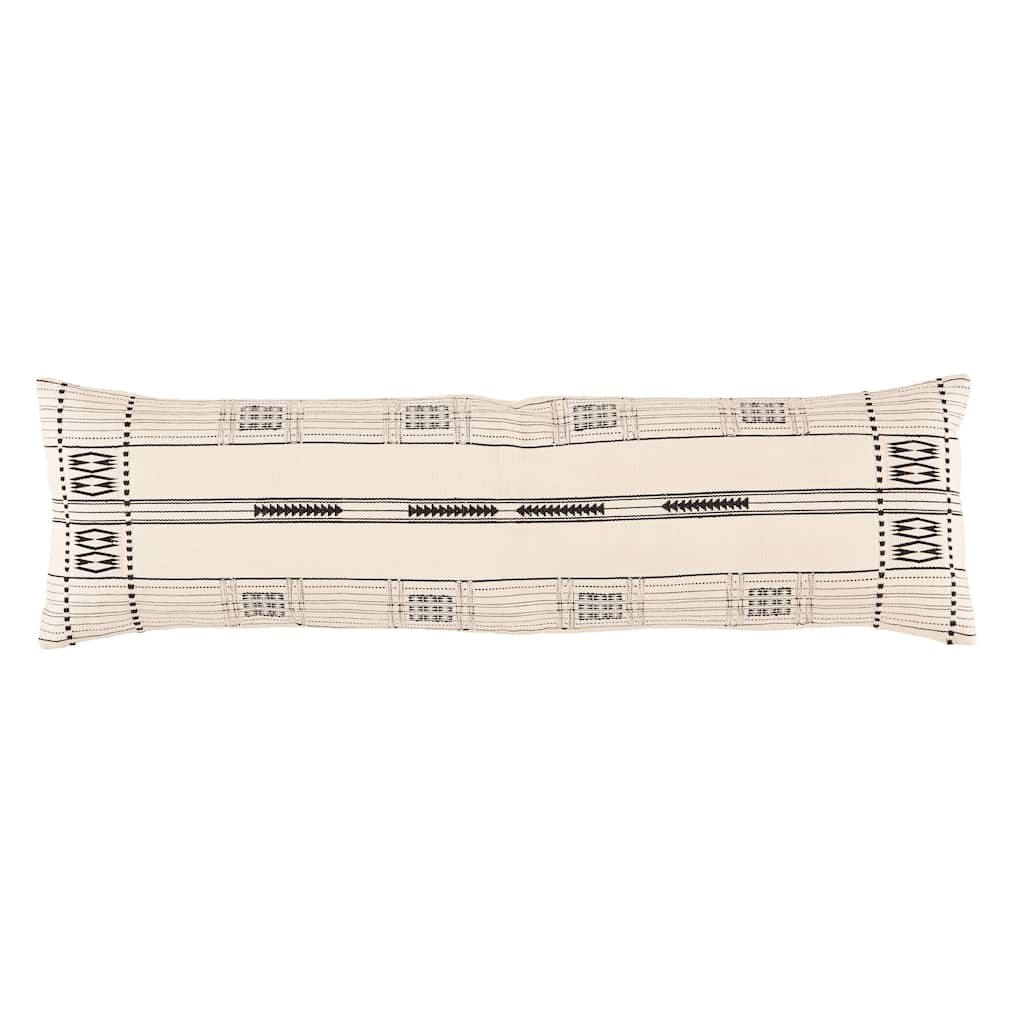 Rama Hand-Loomed Tribal Lumbar Pillow