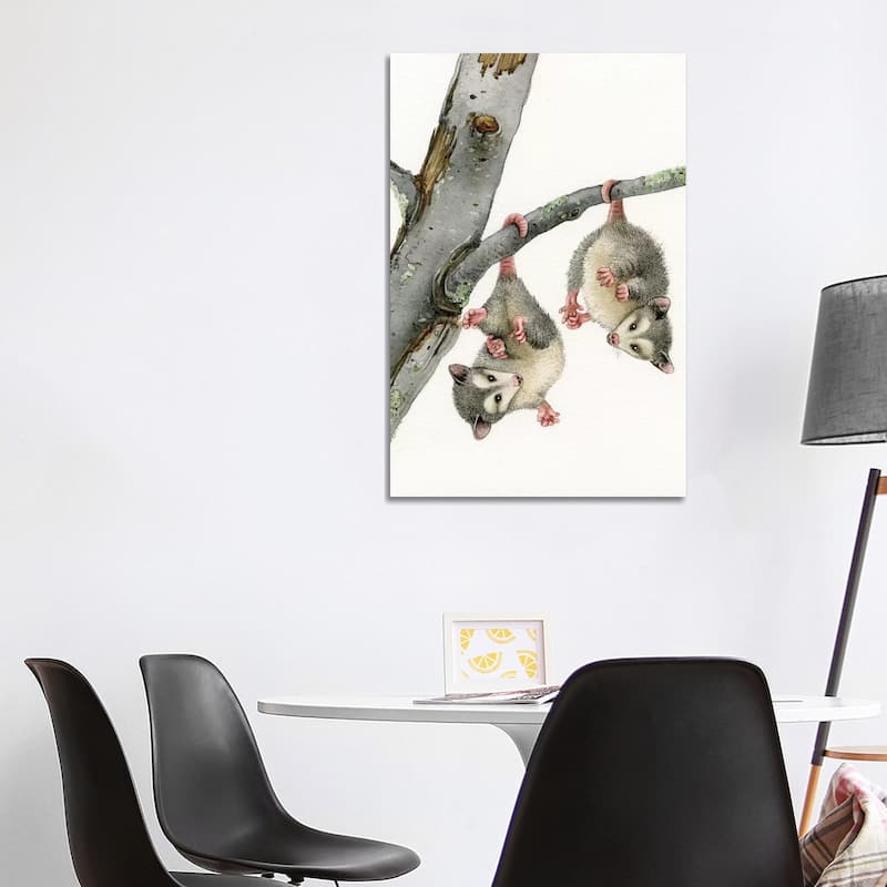 iCanvas "Playful Possums" by Tracy Lizotte Canvas Print - 40x26x1.5