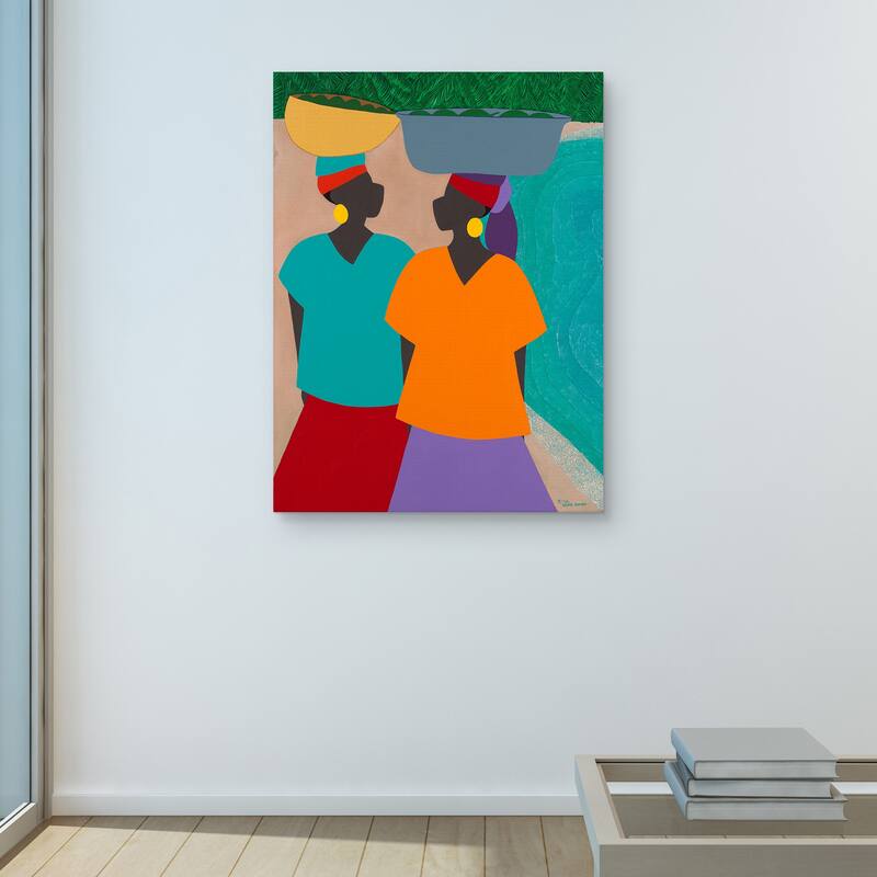 Les Femmes by Synthia SAINT JAMES Canvas Art Print