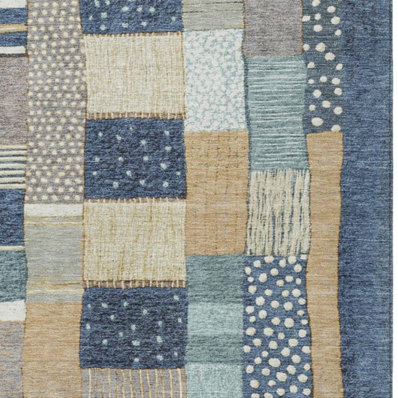 HomeRoots Geometric Transitional Rectangle Outdoor Rug